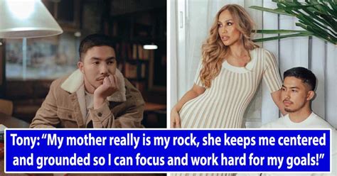 Tony Labrusca, todo papuri sa inang si Angel Jones .